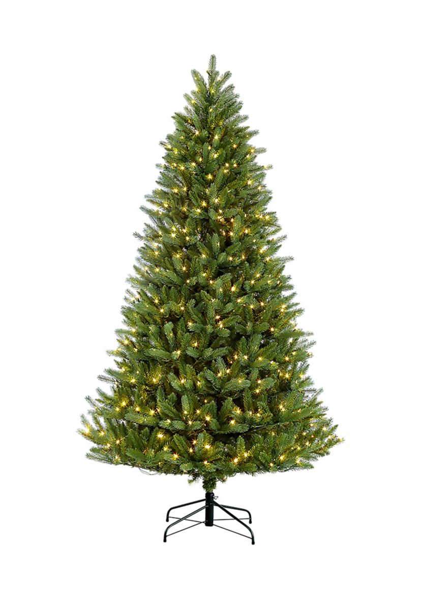9 ft Pre-Lit Green Mountain Fir Artificial Christmas Tree with 1000 UL-Listed Clear Lights