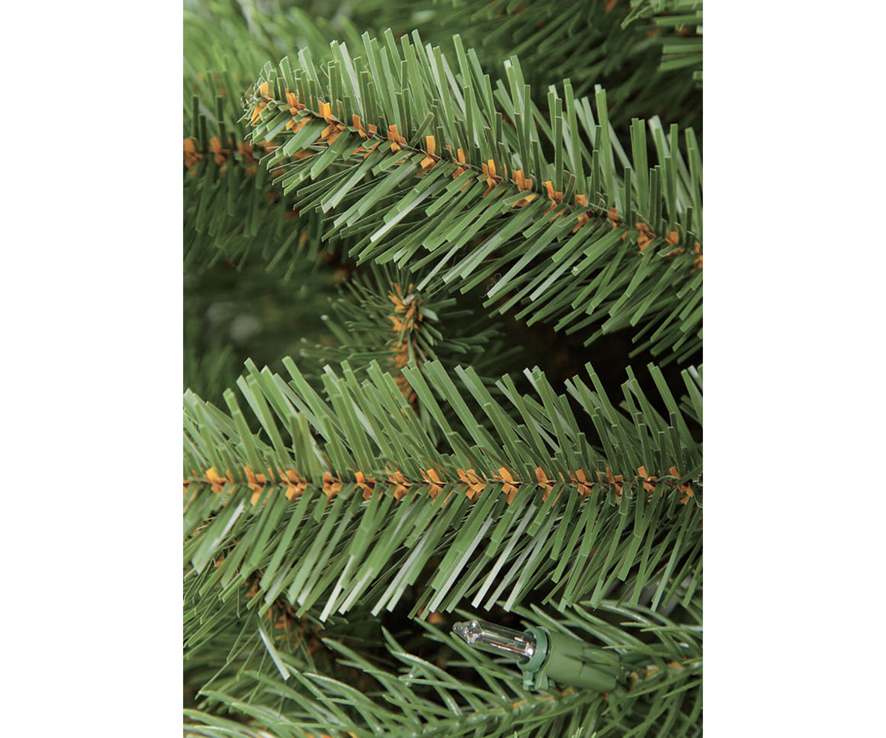9 ft Pre-Lit Green Mountain Fir Artificial Christmas Tree with 1000 UL-Listed Clear Lights
