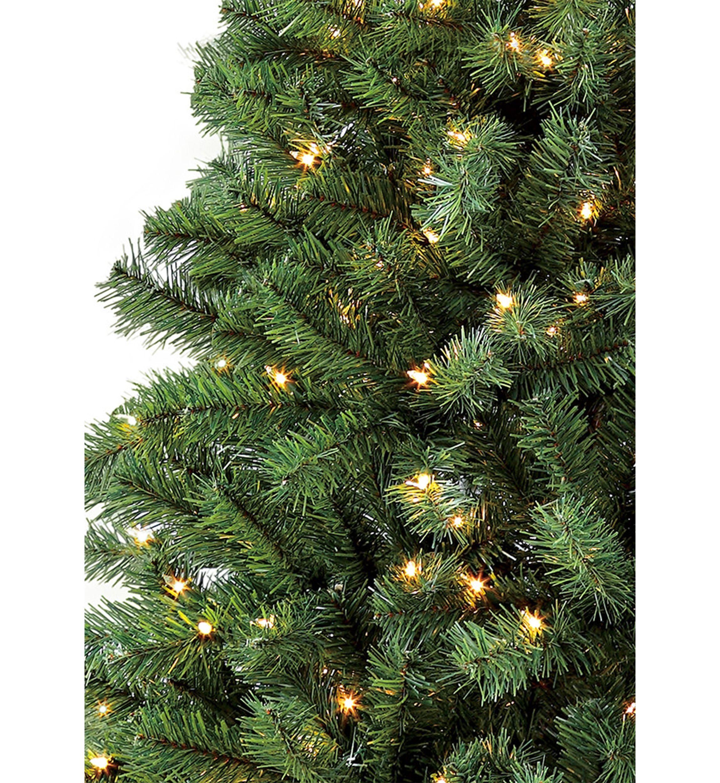 7.5 ft. Pre-Lit  Noble Fir Artificial Christmas Tree with 500 Clear UL-listed Lights