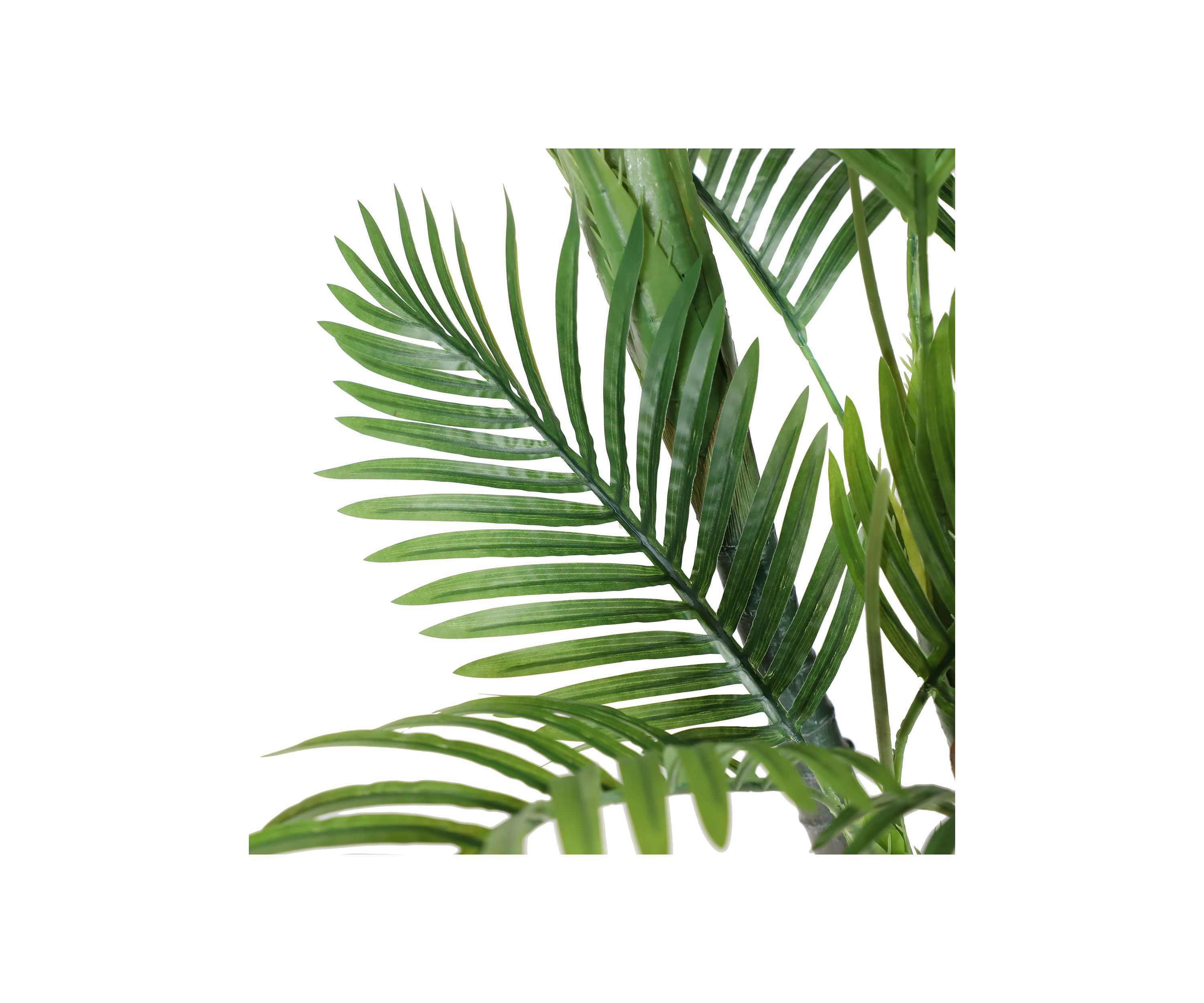 60" Artificial Areca Palm Tree with 18 Leaves with Black Plastic Pot