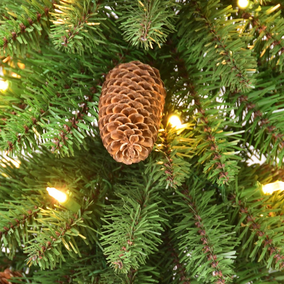 3 Pre-Lit Artificial Christmas Trees