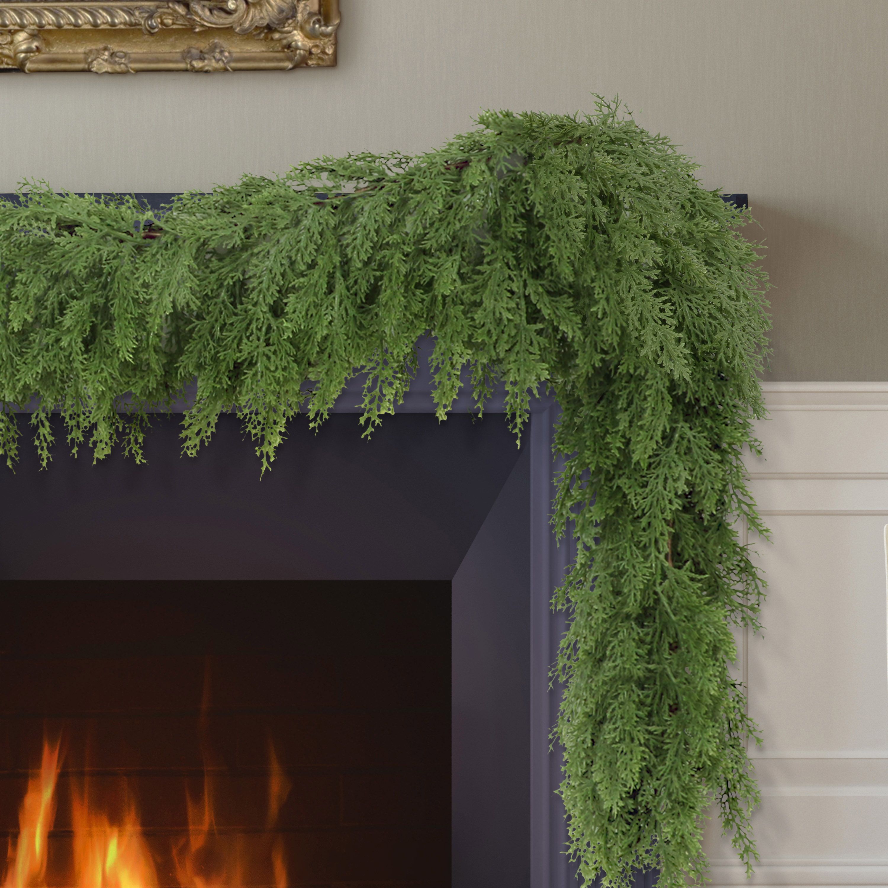 9 ft. x 10 in. Cascading Garland