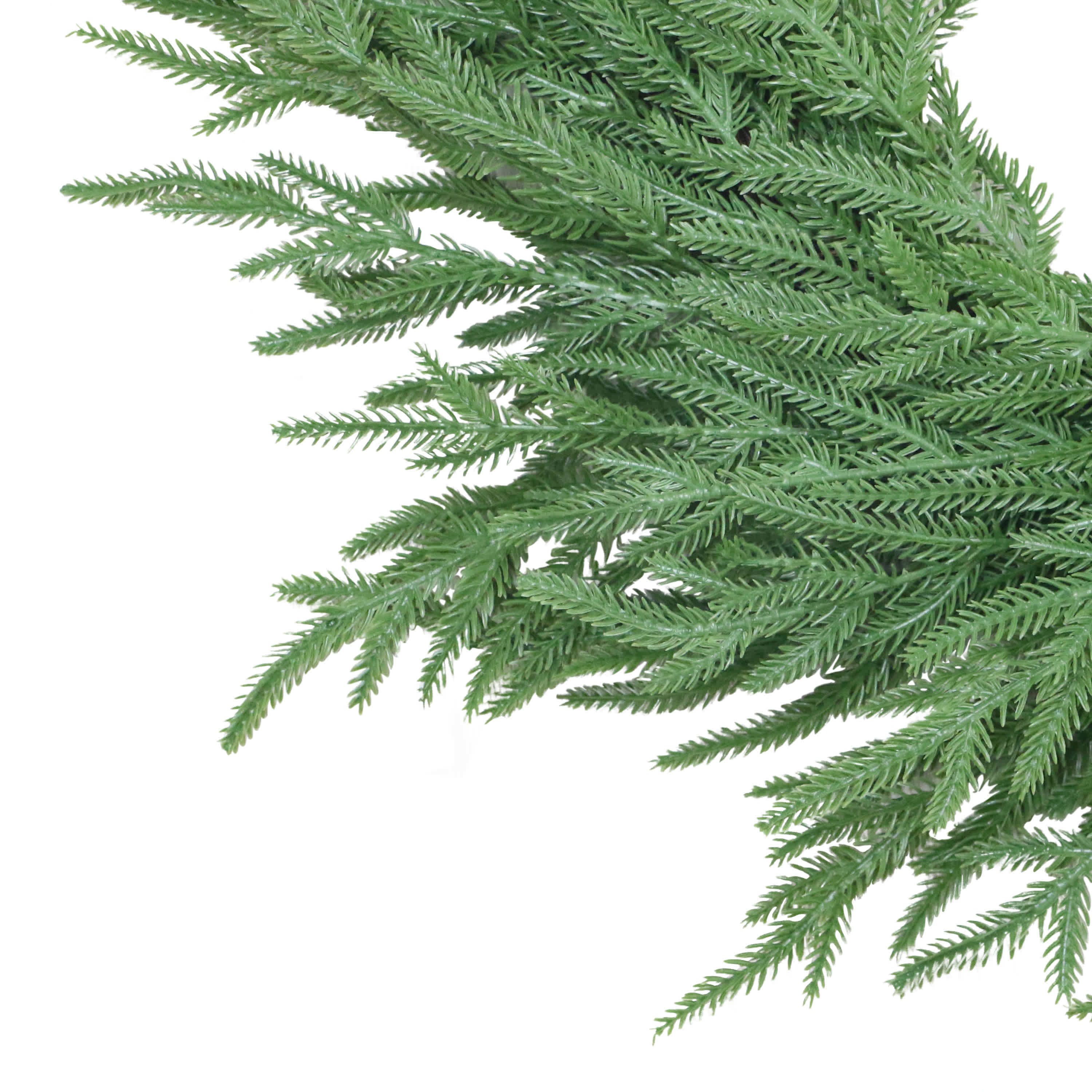Puleo International 24" Soft PE Artificial Christmas Wreath