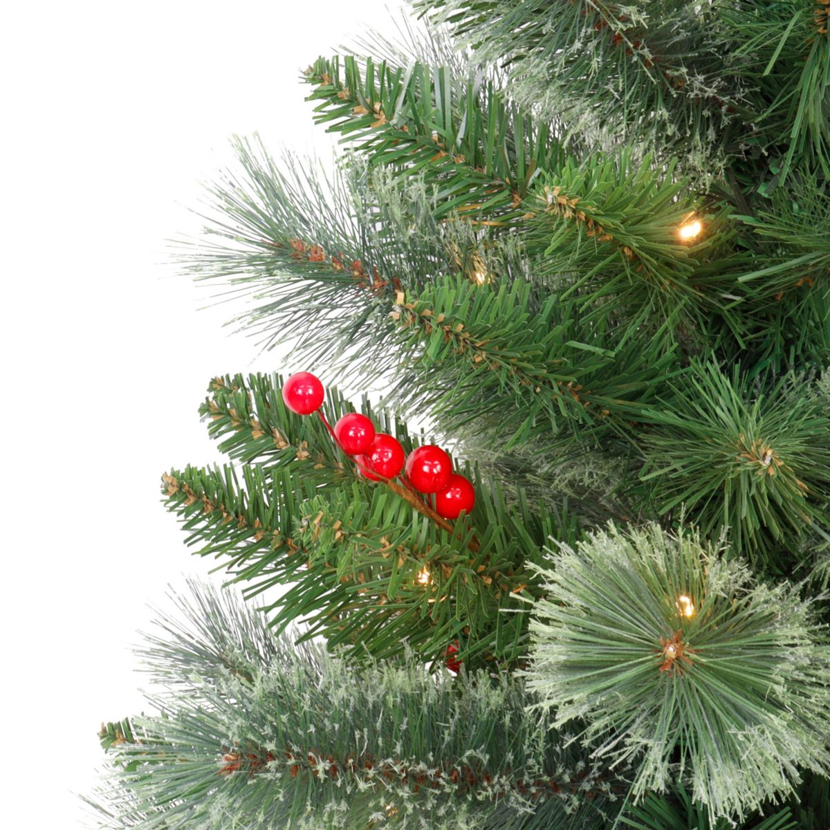 2 3.5 ft. PreLit Artificial Potted Trees