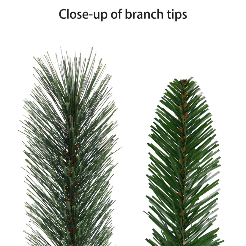 2 3.5 ft. PreLit Artificial Potted Trees