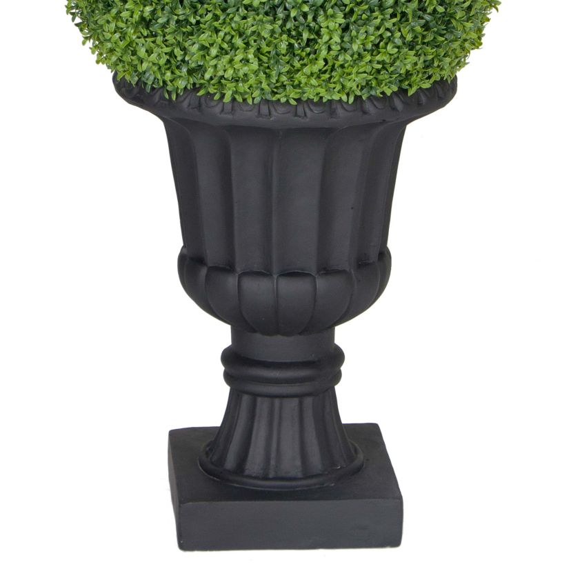 38" Single Ball Topiary Boxwood Artificial Tree