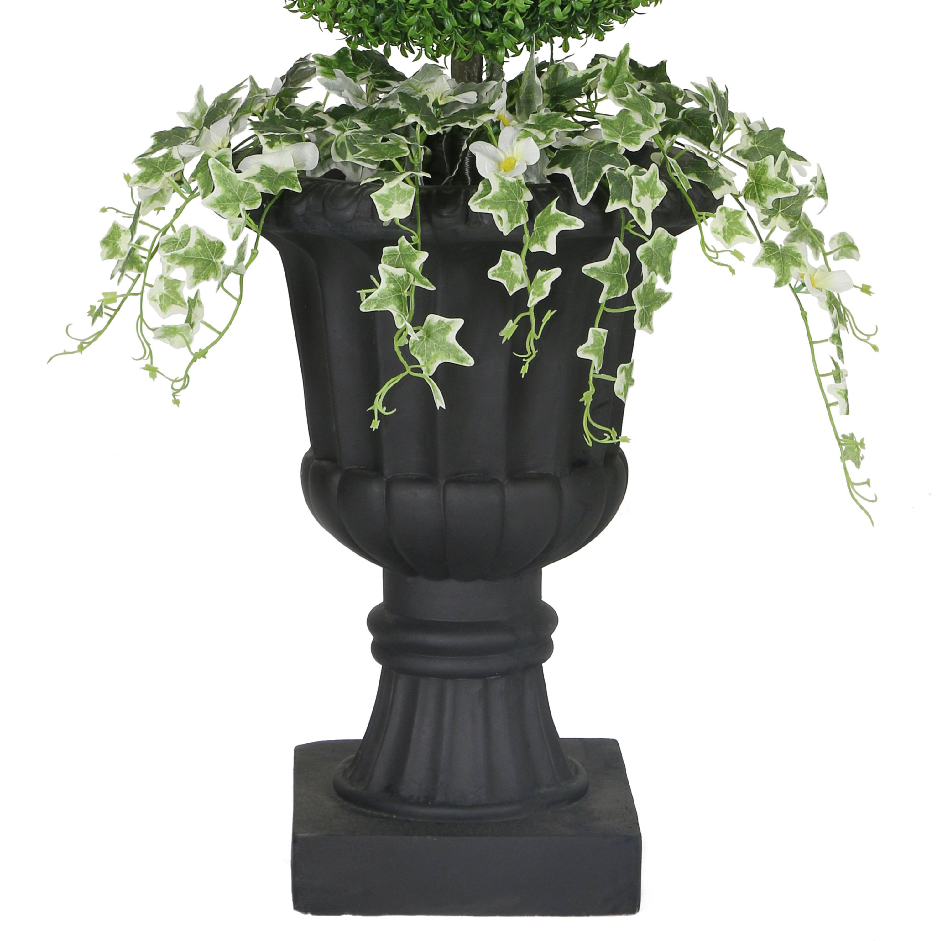 41" Topiary Boxwood Artificial Tree