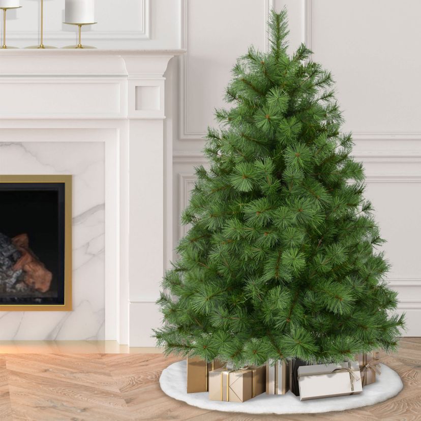 Puleo International 4.5 Unlit Artificial Colorado Pine Christmas Tree