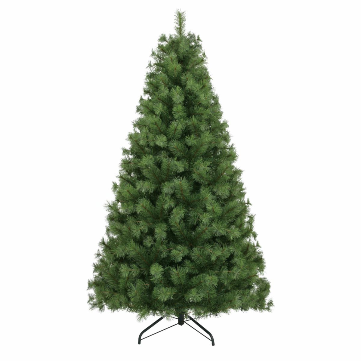 Puleo International 7.5 Unlit Artificial Colorado Pine Christmas Tree