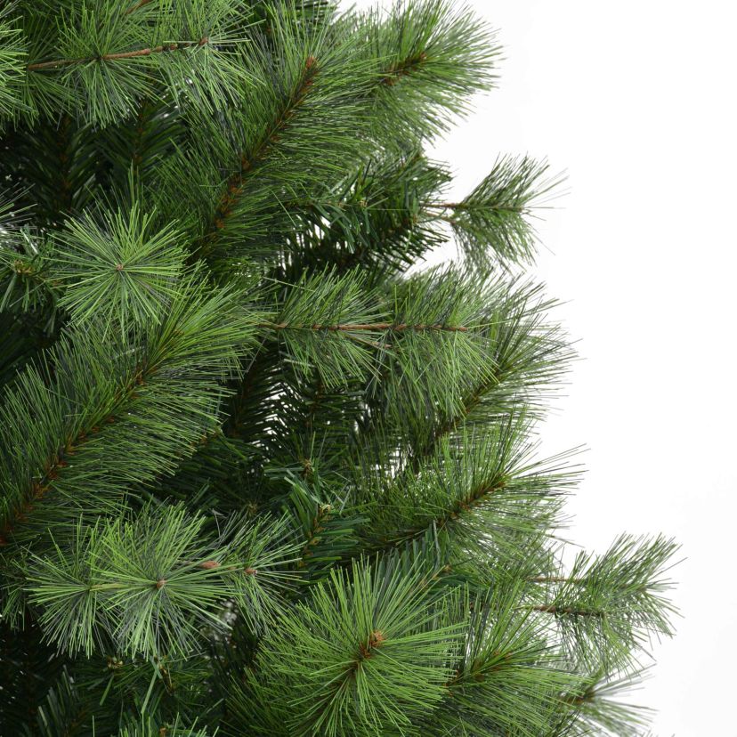 Puleo International 7.5 Unlit Artificial Colorado Pine Christmas Tree