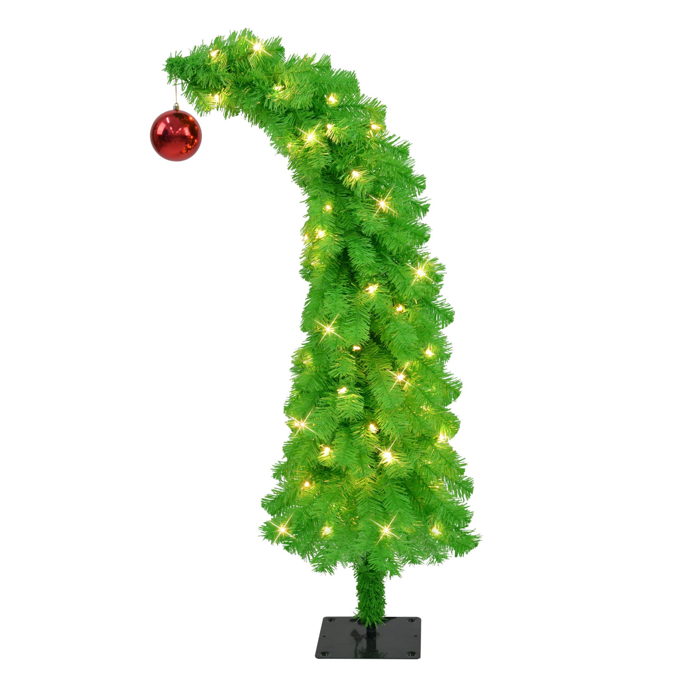 Puleo International 4 Pre-Lit Artificial Whimsical Christmas Tree