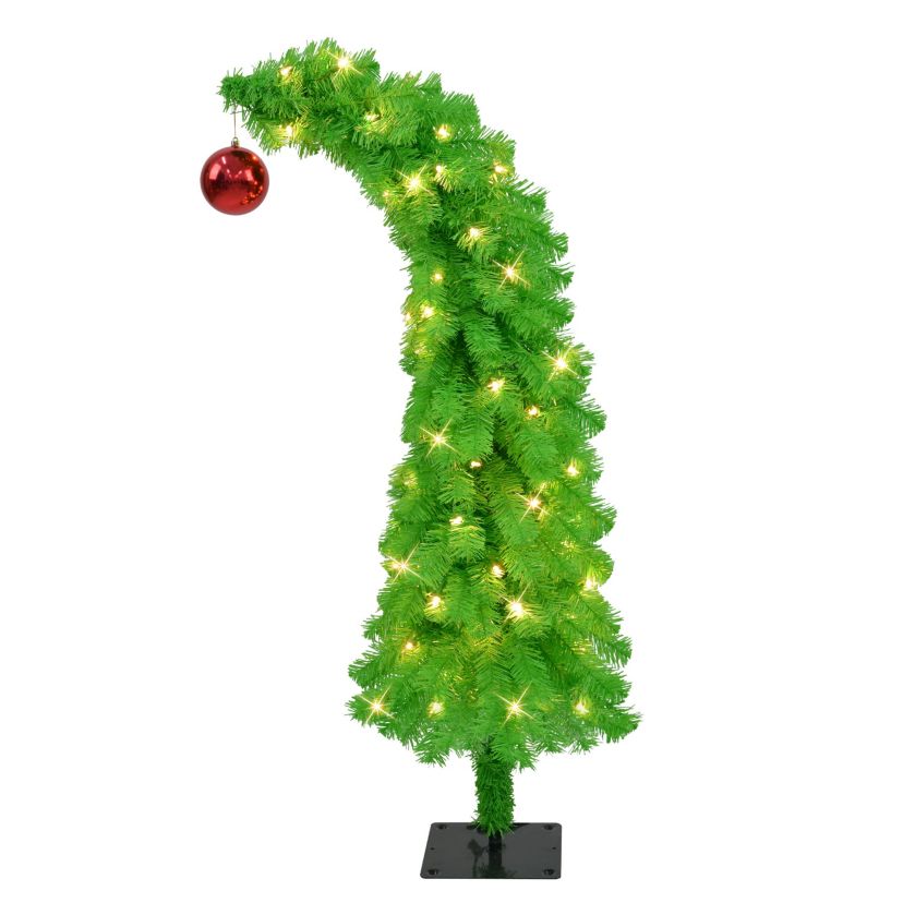 Puleo International 4 Pre-Lit Artificial Whimsical Christmas Tree
