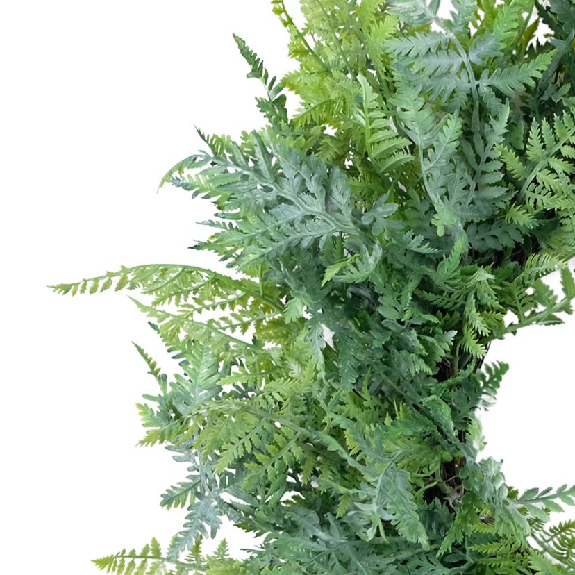 Puleo International 26-inch Artificial Fern Spring Wreath