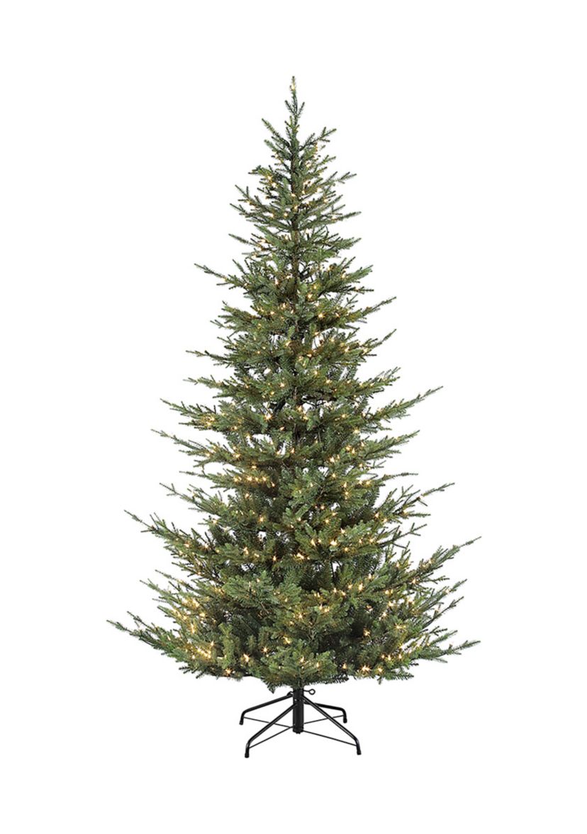 4.5-Foot Pre-Lit Edmonton Fir Christmas Tree