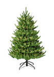 Pre-Lit Canadian Balsam Fir Christmas Tree