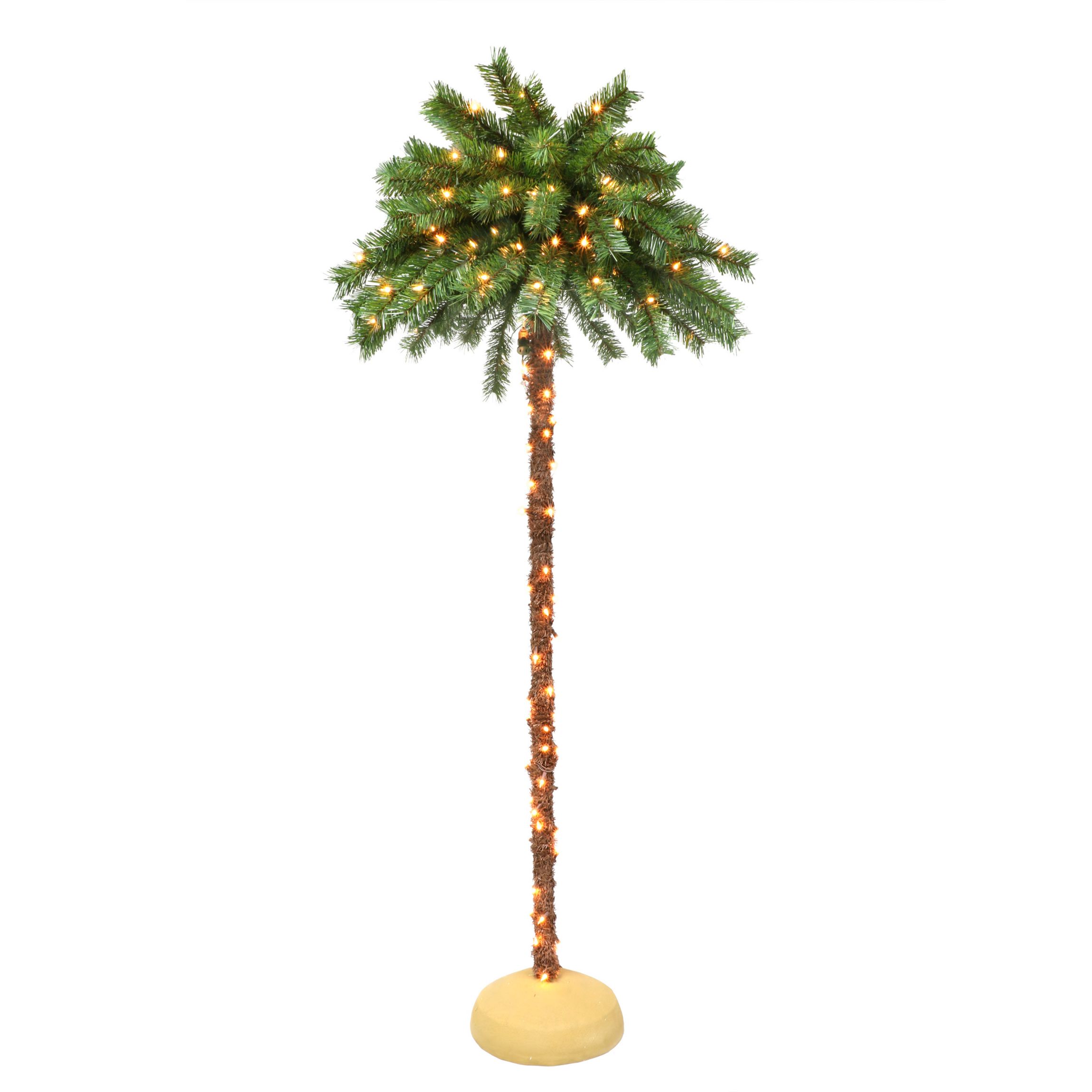 6ft PreLit Palm