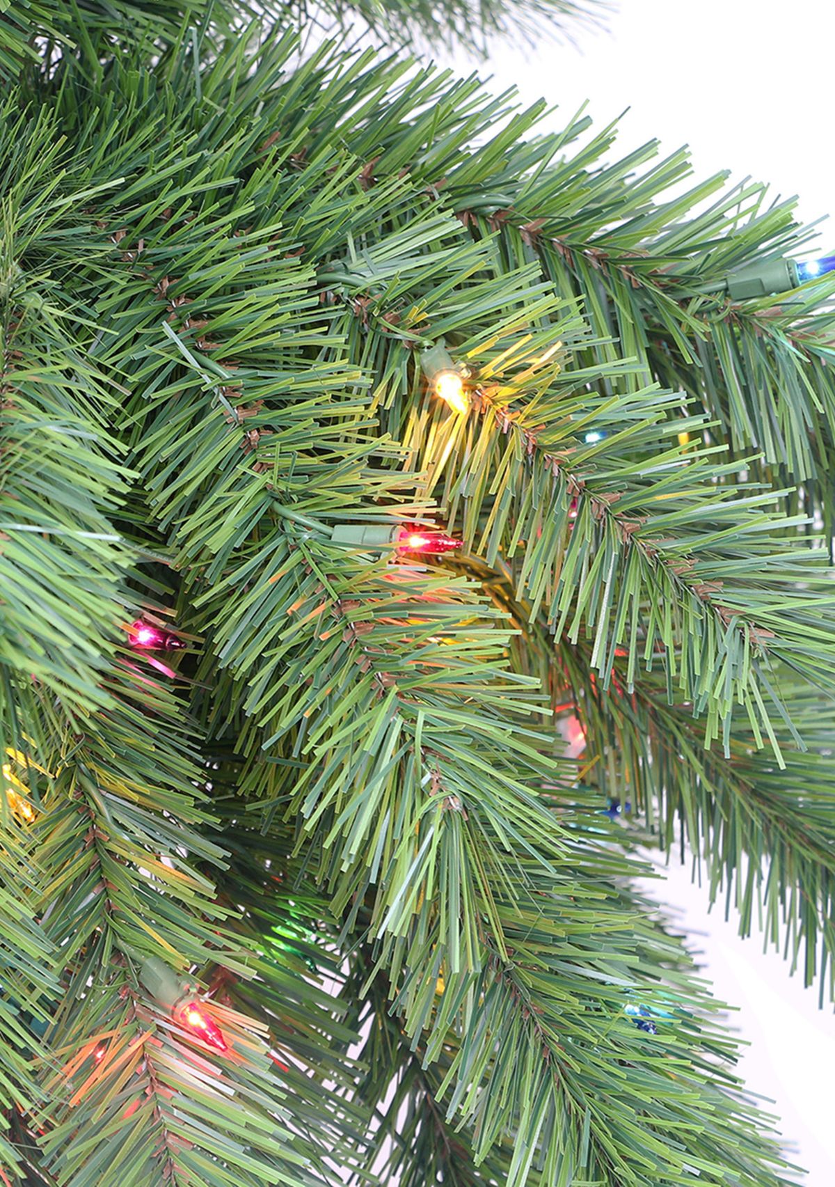 Pre-lit Palm Tree with Multi color Incandescent Lights