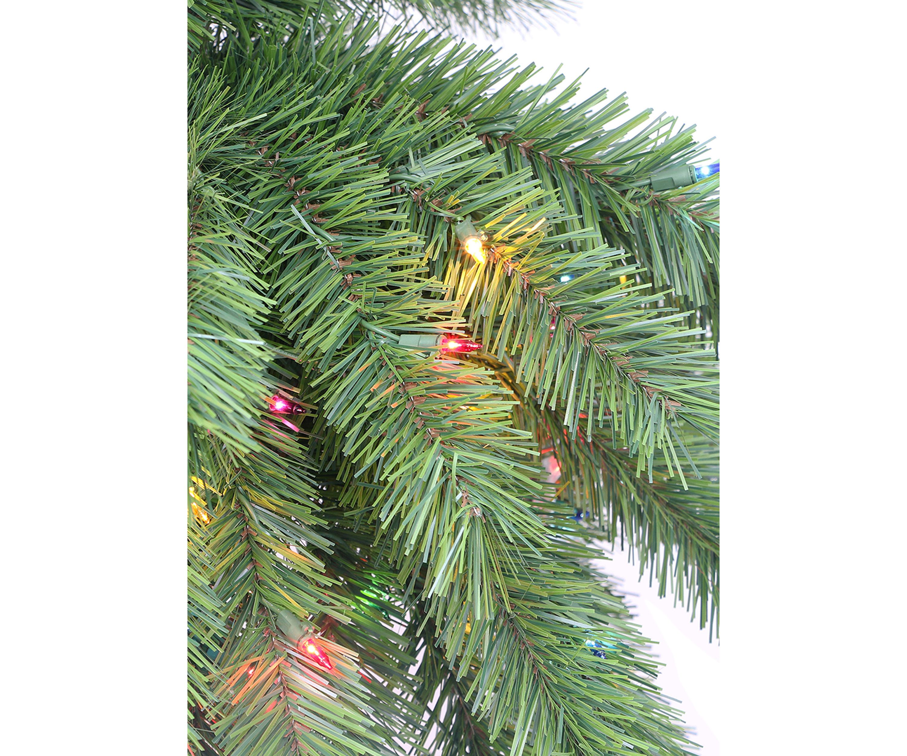 Pre-lit Palm Tree with Multi color Incandescent Lights