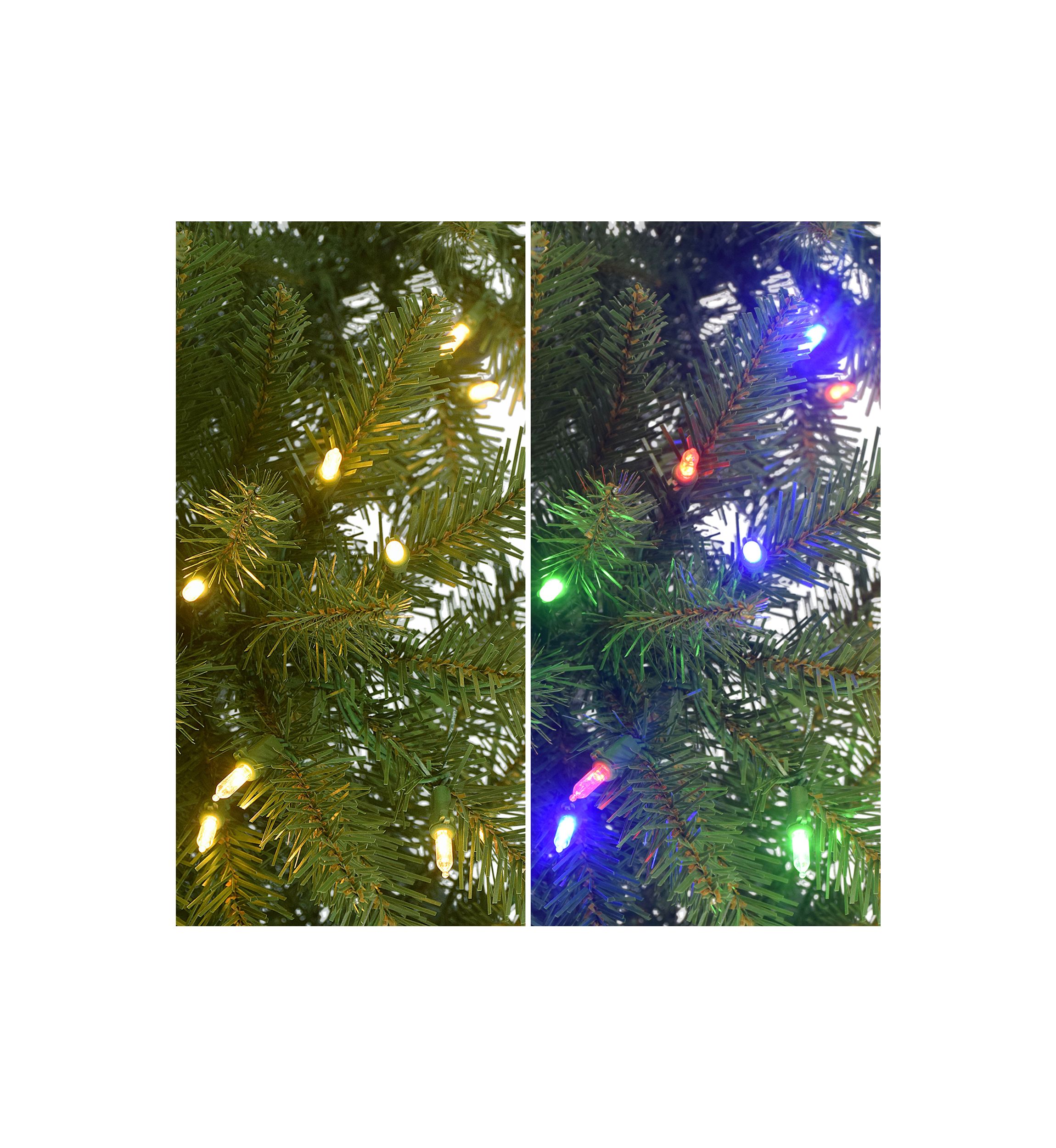 Pre-lit Slim Fraser Fir Tree