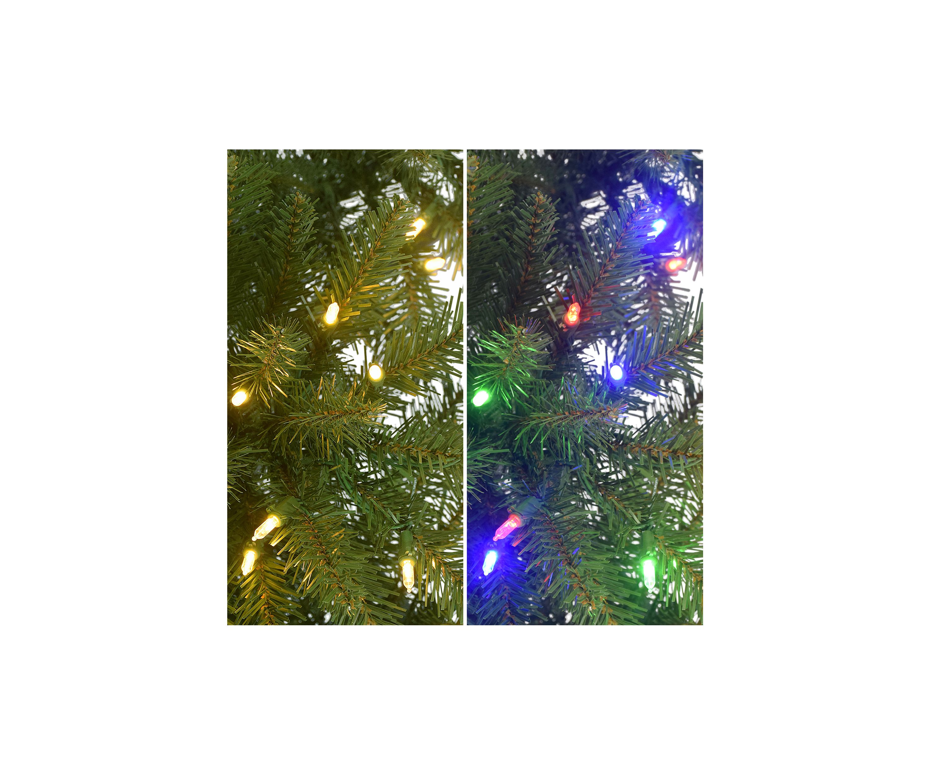 Pre-lit Slim Fraser Fir Tree