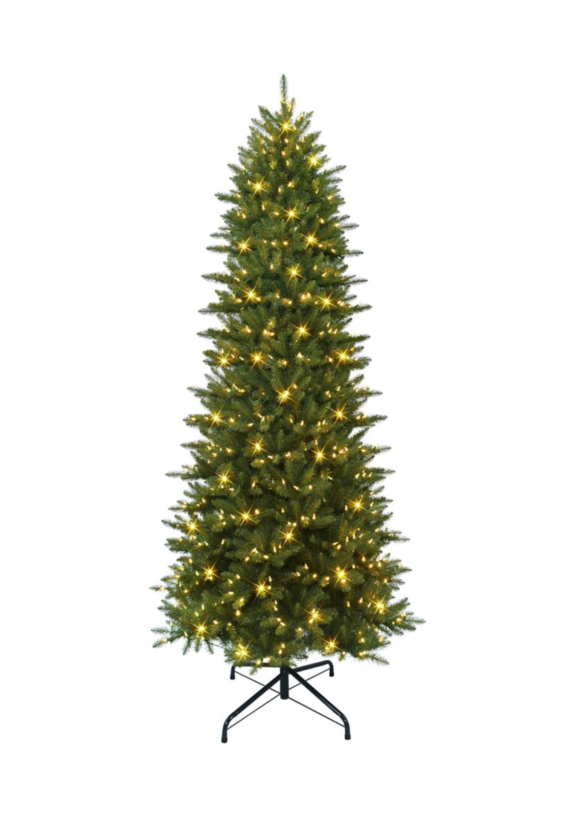 Pre-lit Slim Fraser Fir Tree