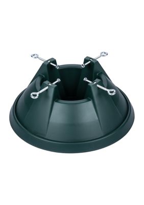 Puleo International 15" Dia. Real Christmas Tree Stand holds up to a 6 ft tree, Green