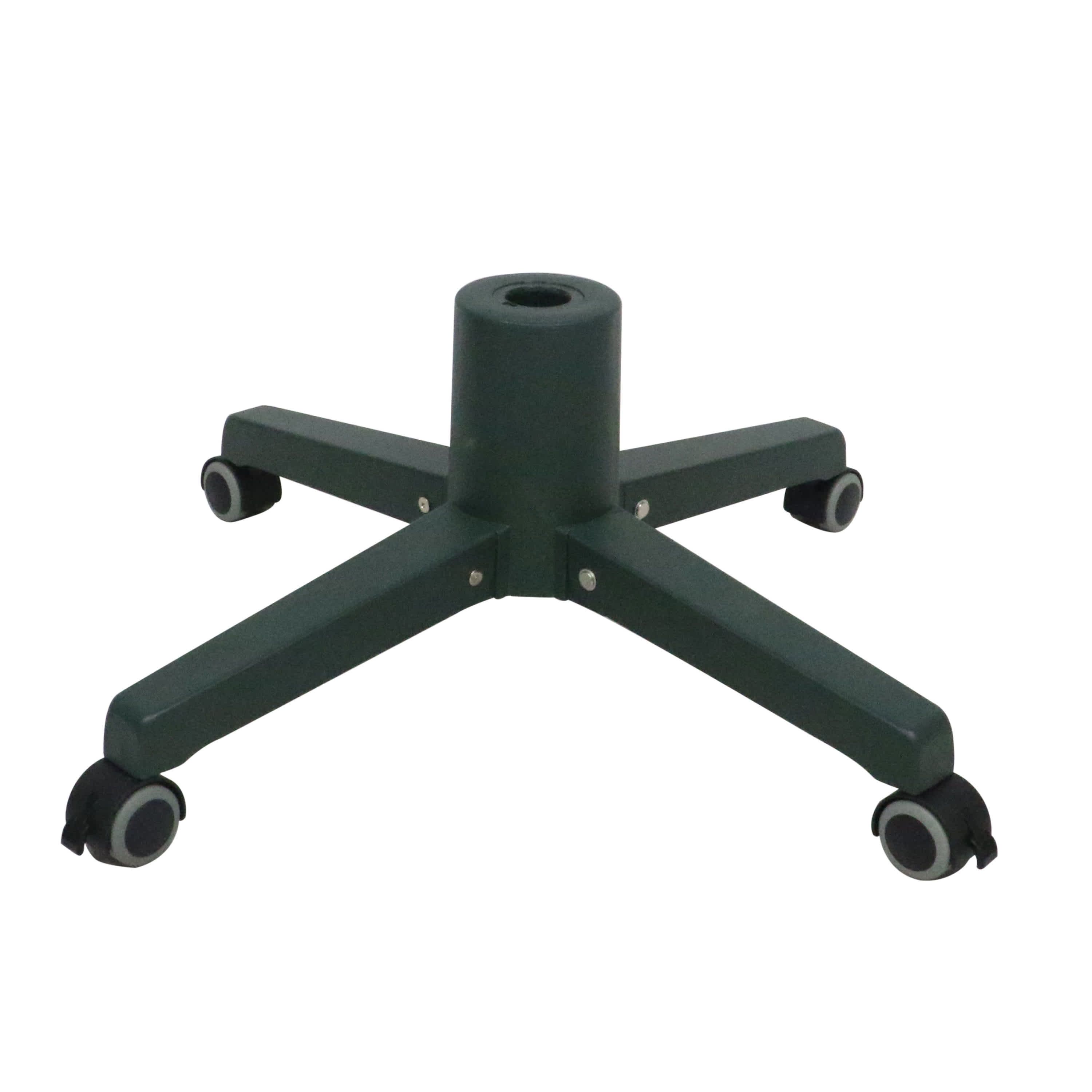 Puleo International 21" Lockable Artificial Tree Stand for up to 8 Trees Adjustable