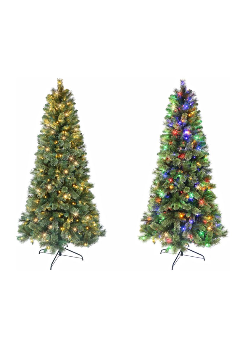 Pre-Lit Montana Pine Tree