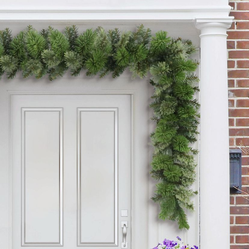 Puleo International 20 x 10" Oklahoma Pine Artificial Christmas Garland