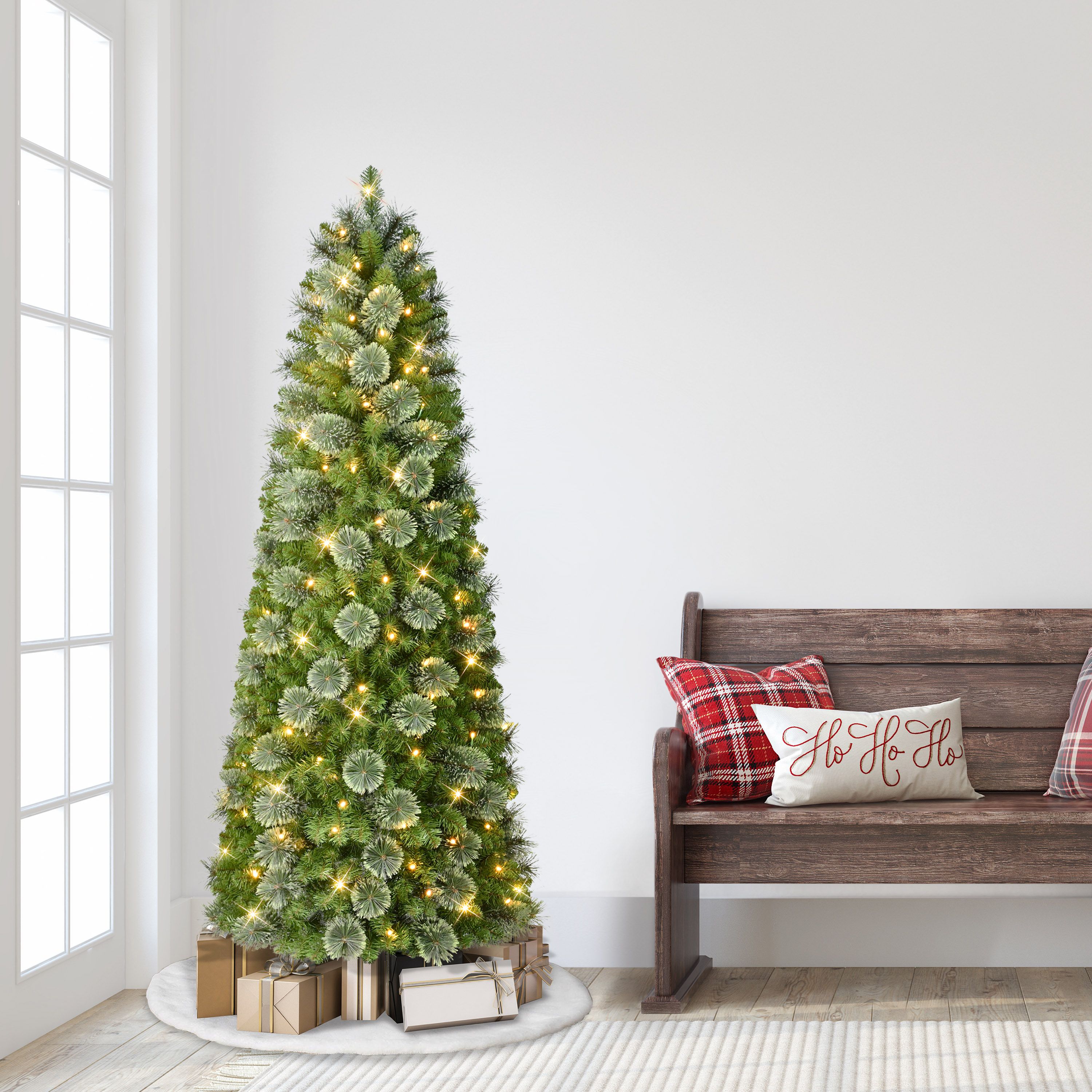 6 ft. Pre-Lit Pop-Up Christmas tree