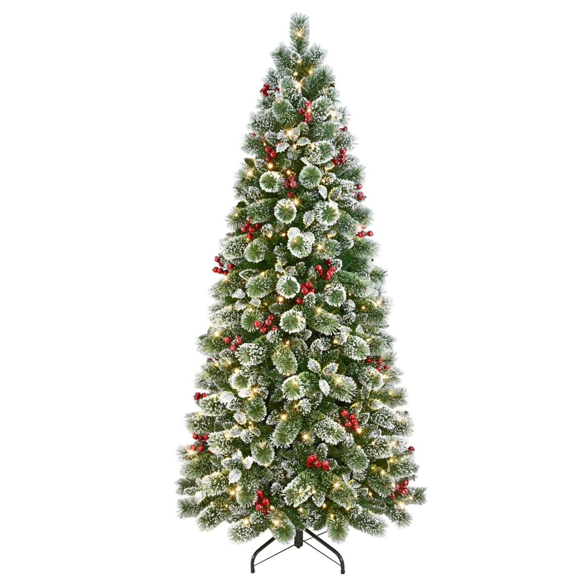 7.5 ft. Pre-Lit Slim Artificial Tree