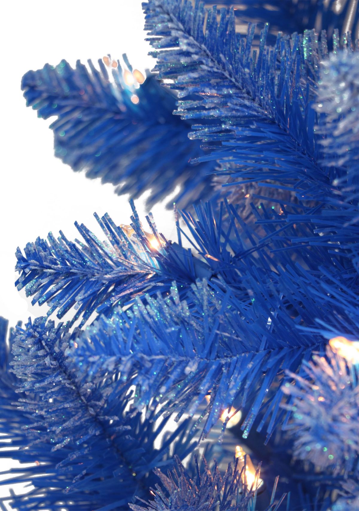 Pre-Lit 4-Foot Fashion Blue Christmas Tree