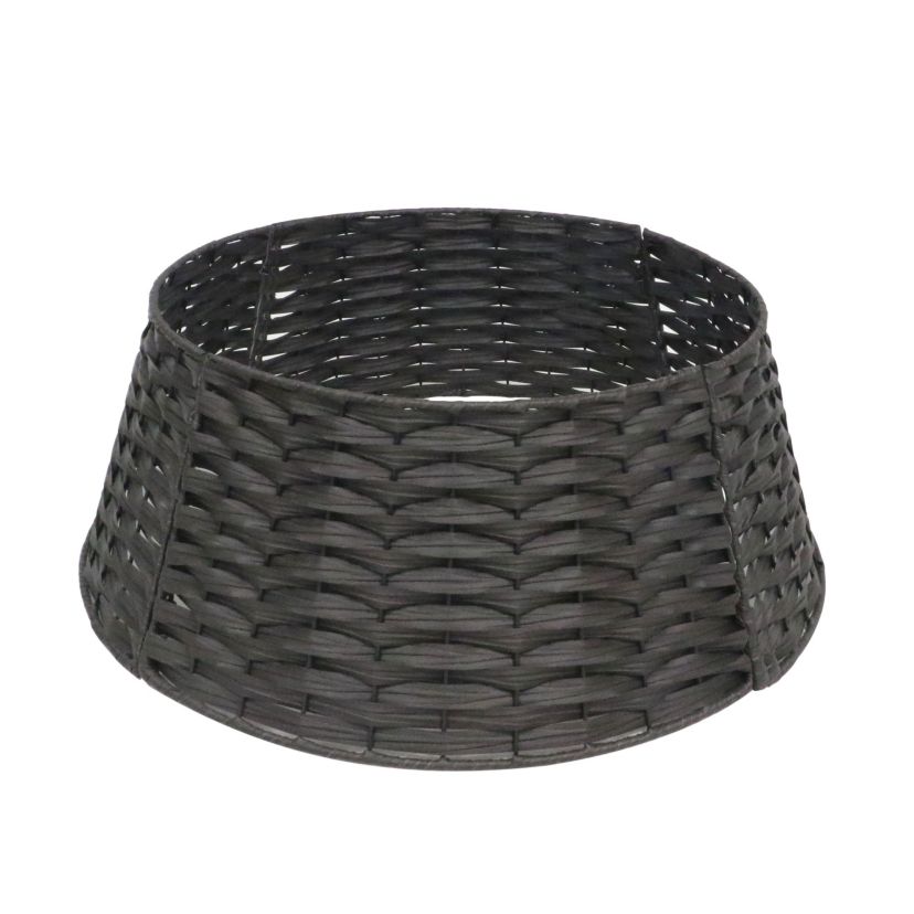 Puleo International 45" Round Christmas Tree Collar Skirt for 6 to 8 Tree