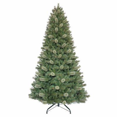 Puleo International 9' Teton Pine Artificial Christmas Tree, Green