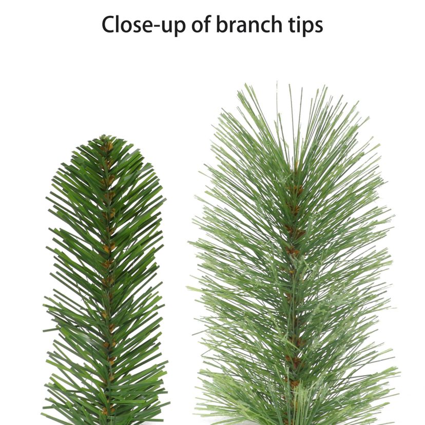 6.5 ft. Pre-Lit Spruce Aritificial Tree