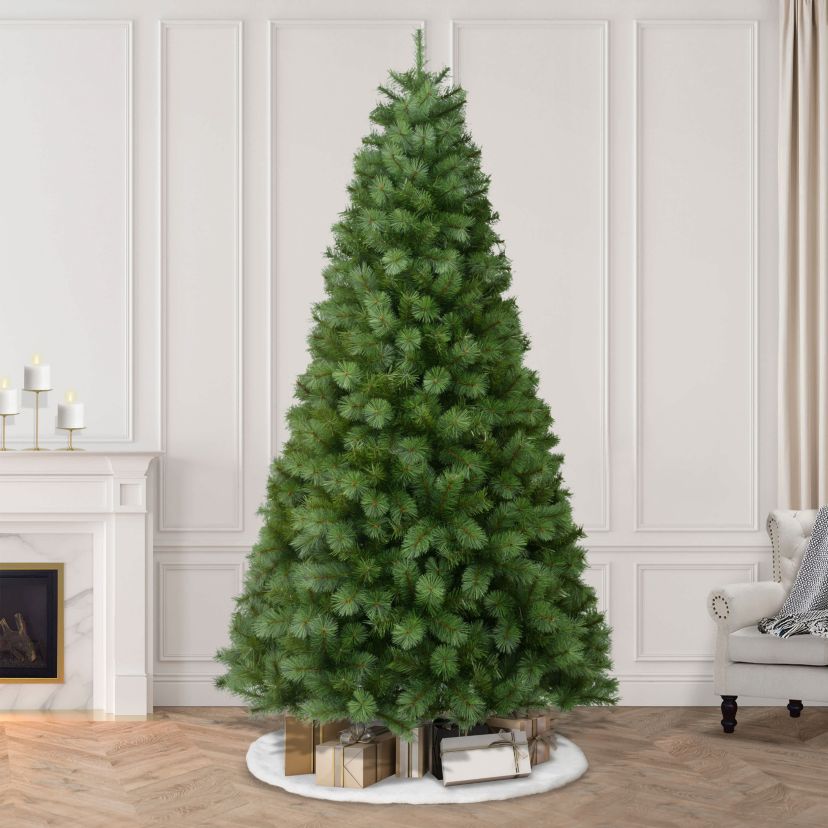 Puleo International 9 Artificial Wyoming Pine Christmas Tree
