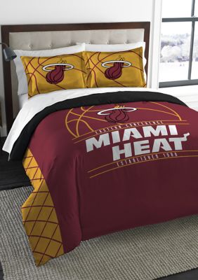 The Northwest Company Nba Miami Heat Reverse Slam Comforter Set Belk