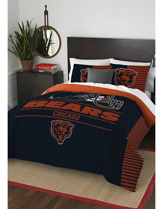 Nfl Chicago Bears Draft Comforter Set, Chicago Bears King Size Bedding