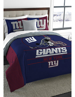 Nfl New York Giants Draft Comforter Set, New York Giants Queen Size Bedding