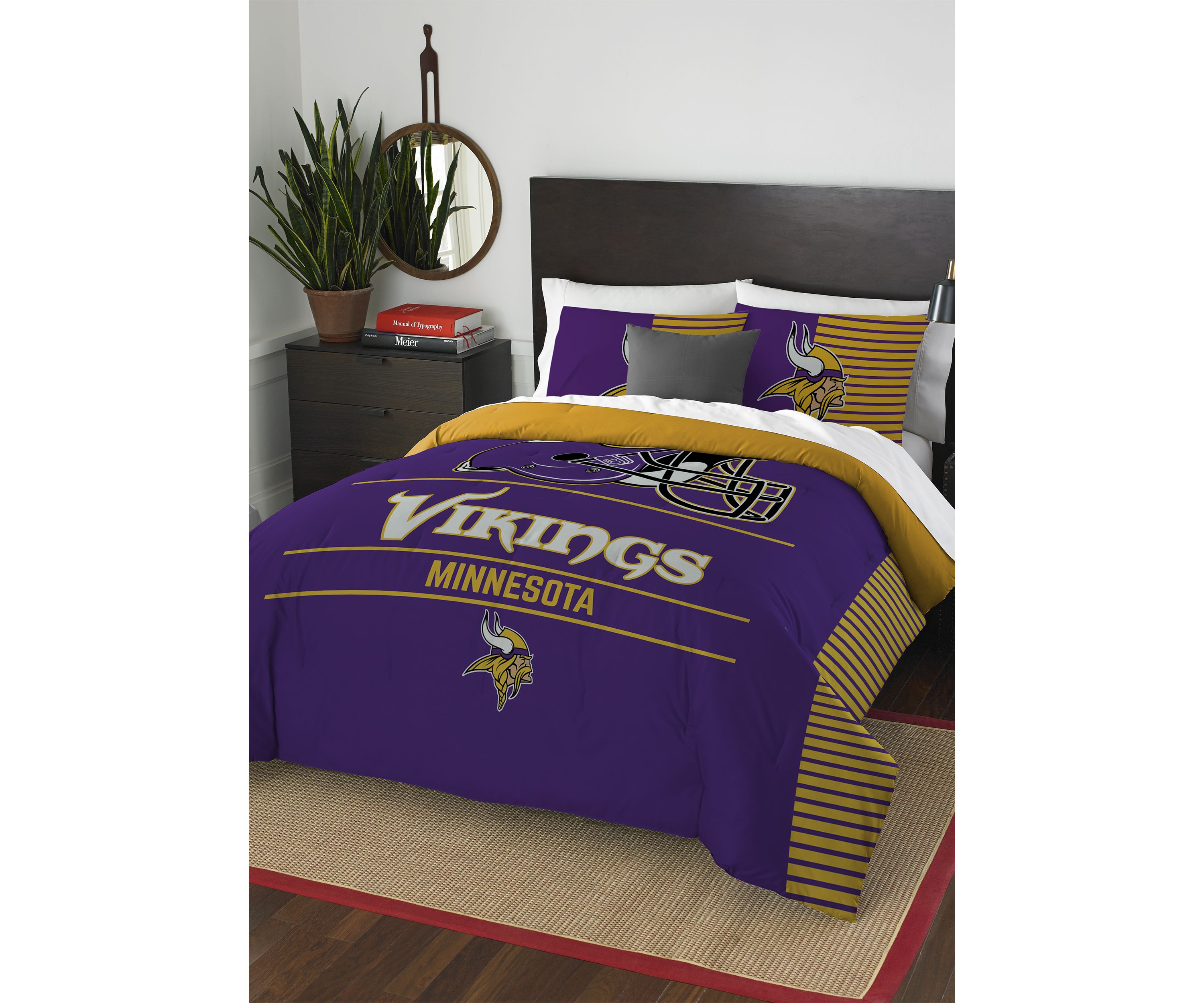 NFL Minnesota Vikings Draft Comforter Set