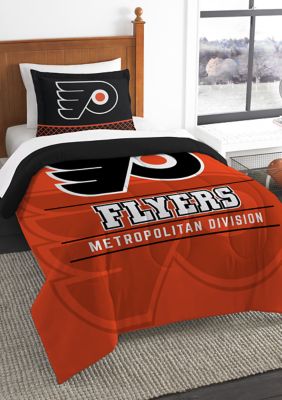 The Northwest Company Nhl Flyers Gritty Draft Twin Comforter Set