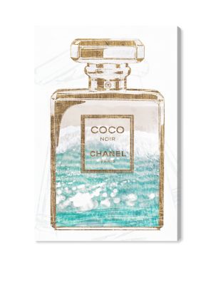 Oliver Gal 'Coco Water Love' Fashion and Glam Wall Art Canvas Print