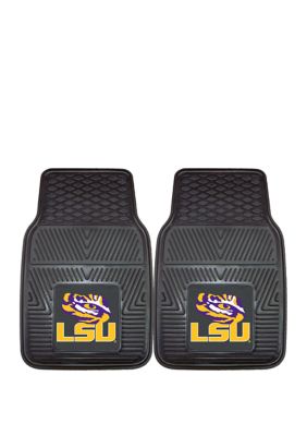 Fanmats Ncaa Lsu Tigers 27 In X 17 In Set Of 2 Heavy Duty Vinyl