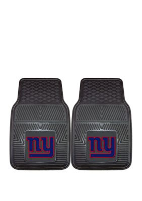 Fanmats Nfl New York Giants 27 In X 17 In Set Of 2 Vinyl Car Mats