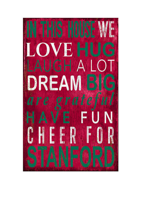 Fan Creations NCAA Stanford Cardinals In This House