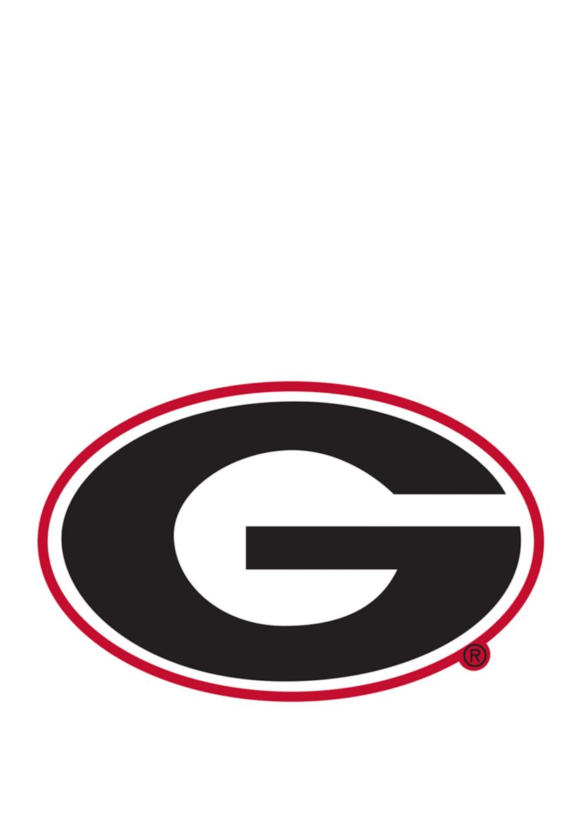 NCAA University of Georgia Bulldogs Distressed Logo Cutout Sign