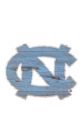 Fan Creations NCAA University of North Carolina Tar Heels Distressed Logo Cutout Sign