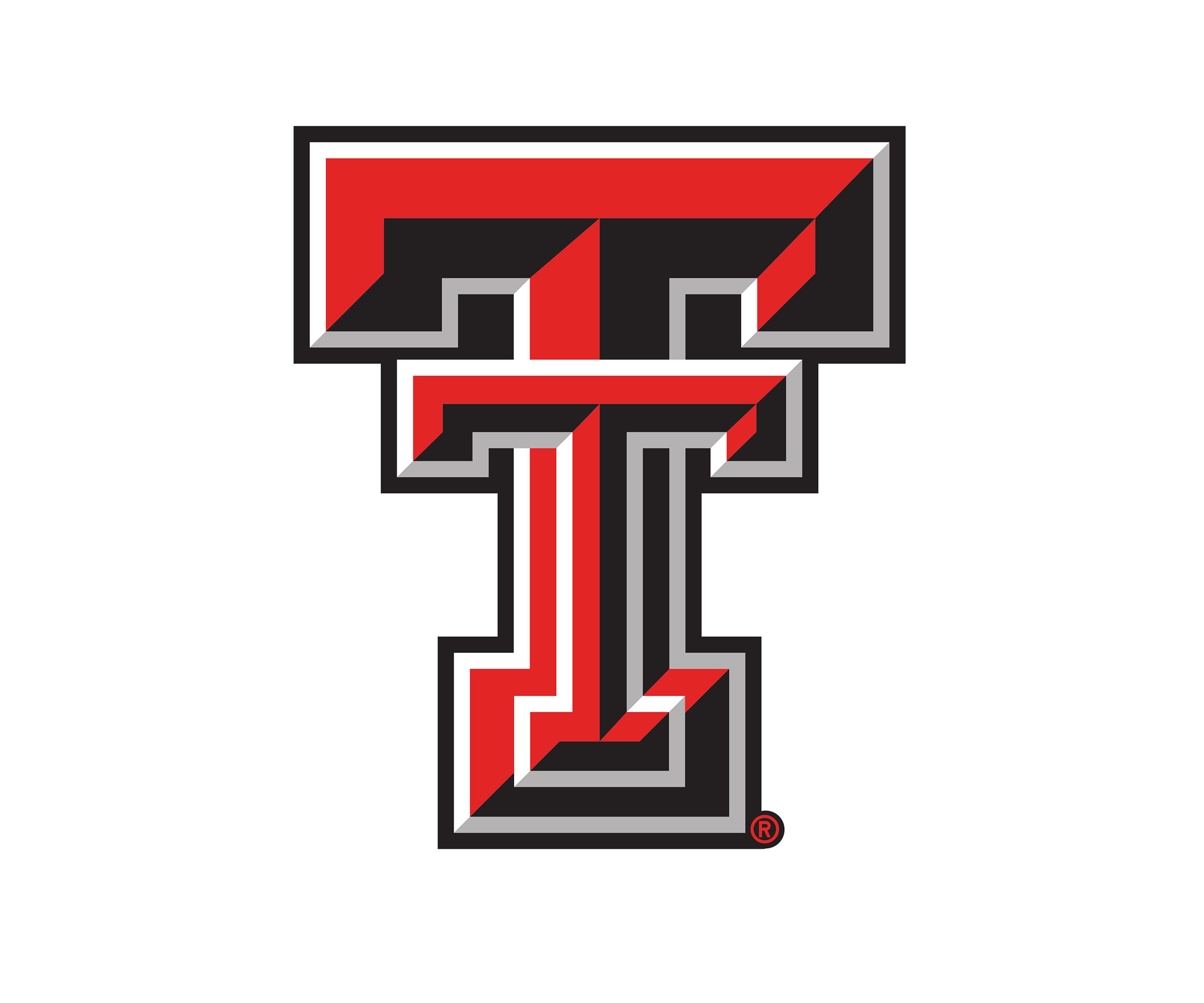 NCAA Texas Tech University Red Raiders Distressed Logo Cutout Sign