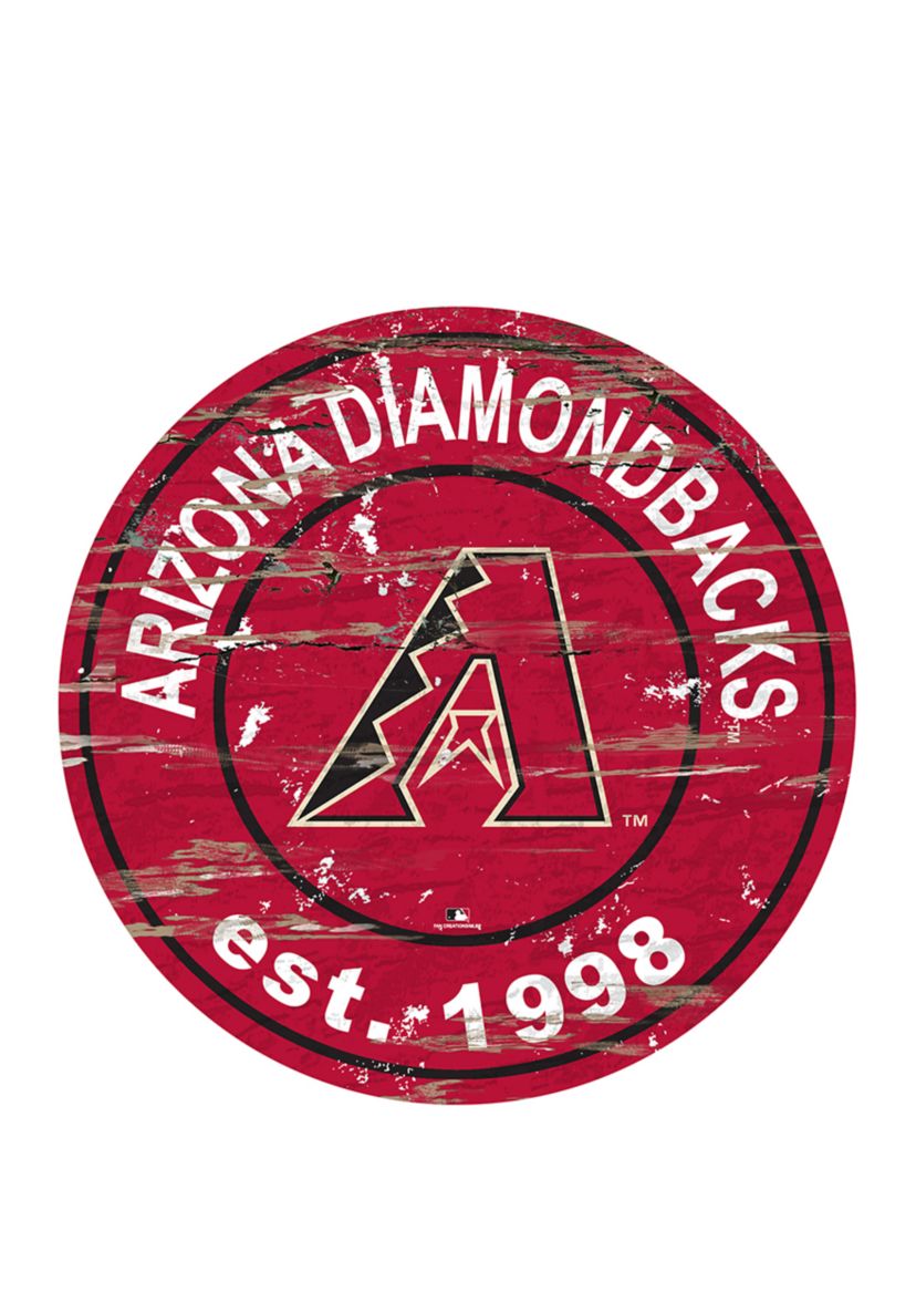 MLB Arizona Diamondbacks 24 Inch Established Date Round Sign