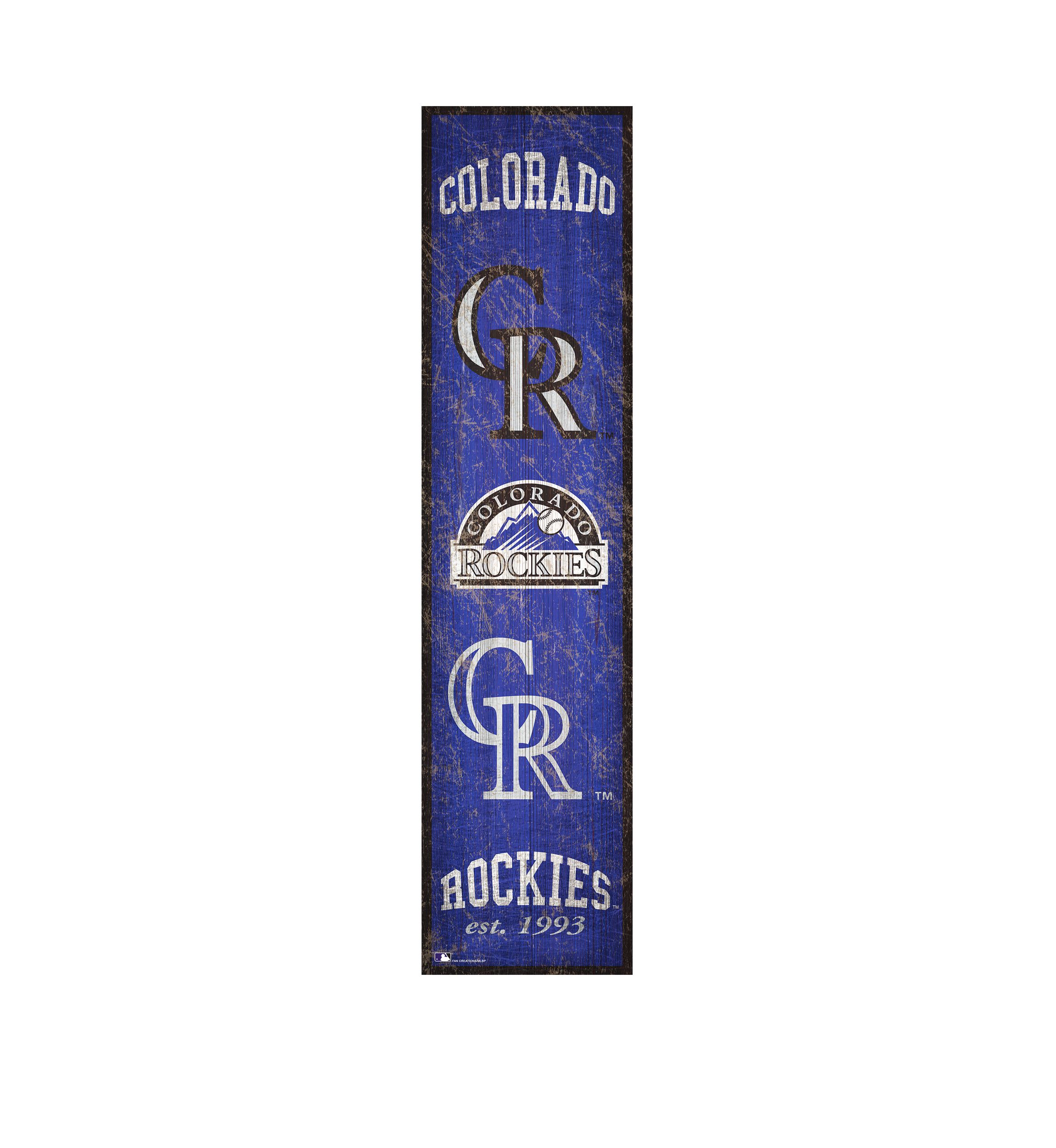 MLB Colorado Rockies Heritage Banner